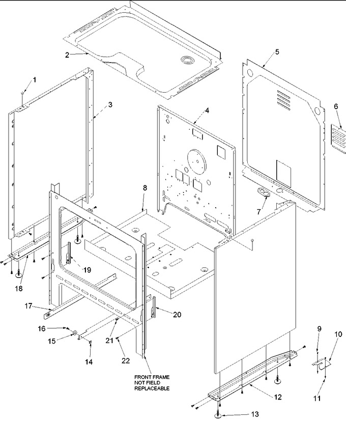 Diagram for ARR3400W (BOM: P1143832N W)