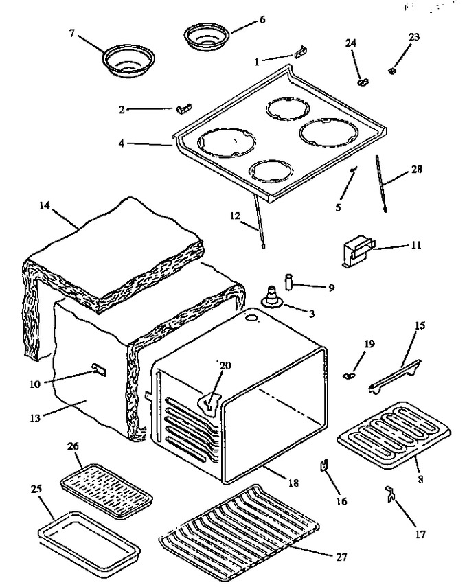 Diagram for ARR623L,W (BOM: P1142611NLW)