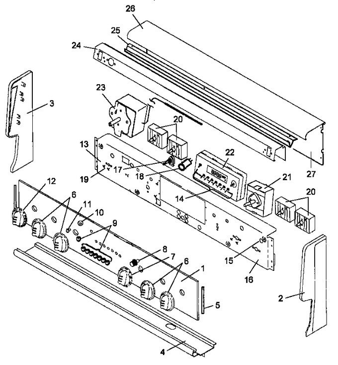 Diagram for ARR624W (BOM: P1142625N W)