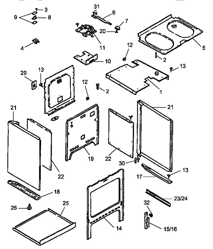 Diagram for ARR624W (BOM: P1142625N W)