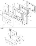 Diagram for 04 - Oven Door And Storage Drawer