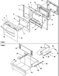 Diagram for 04 - Oven Door And Storage Drawer