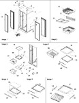 Diagram for 09 - Hinges & Refrigerator Shelving