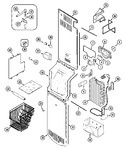 Diagram for 04 - Freezer Compartment (bisque)