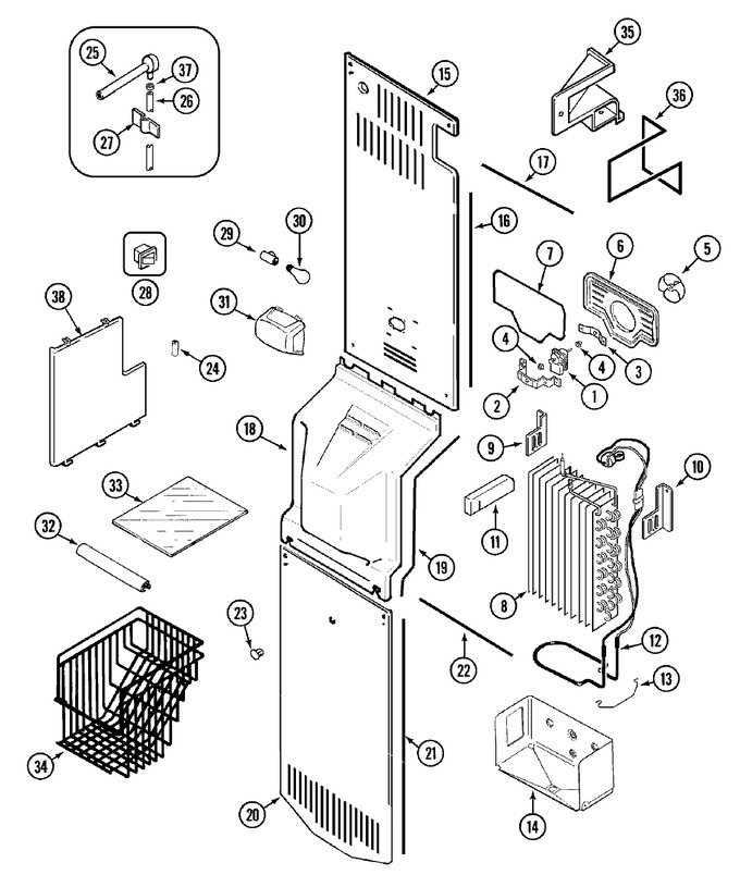 Diagram for MSD2748DRQ