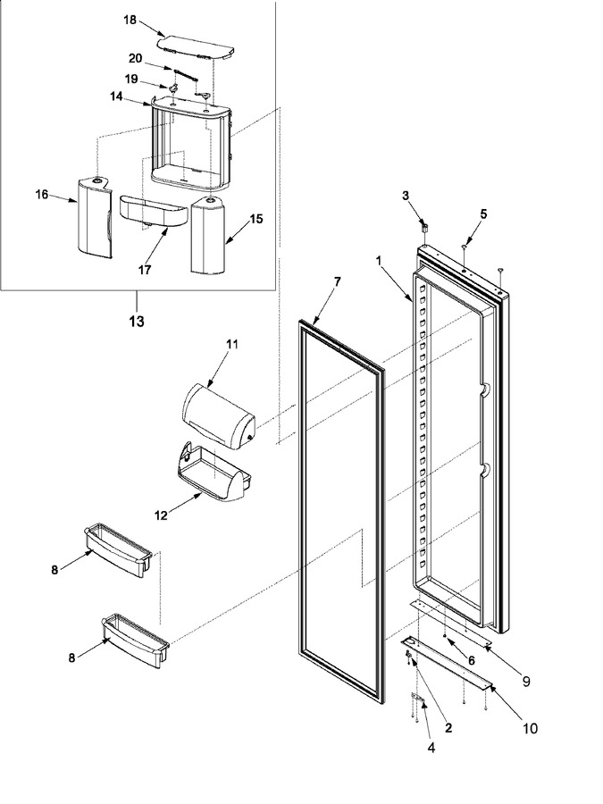 Diagram for ARS9265BW (BOM: PARS9265BW0)