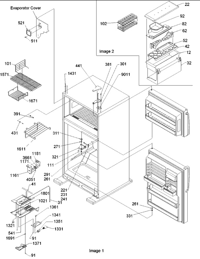 Diagram for ART2127AW (BOM: PART2127AW0)