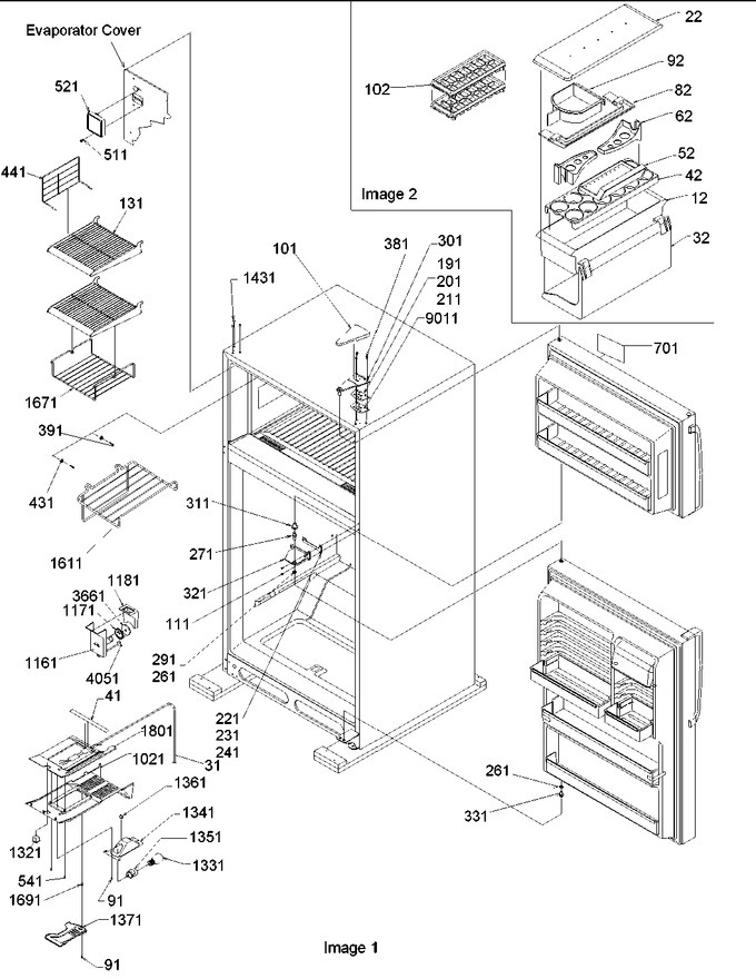 Diagram for ART2527AC (BOM: PART2527AC0)