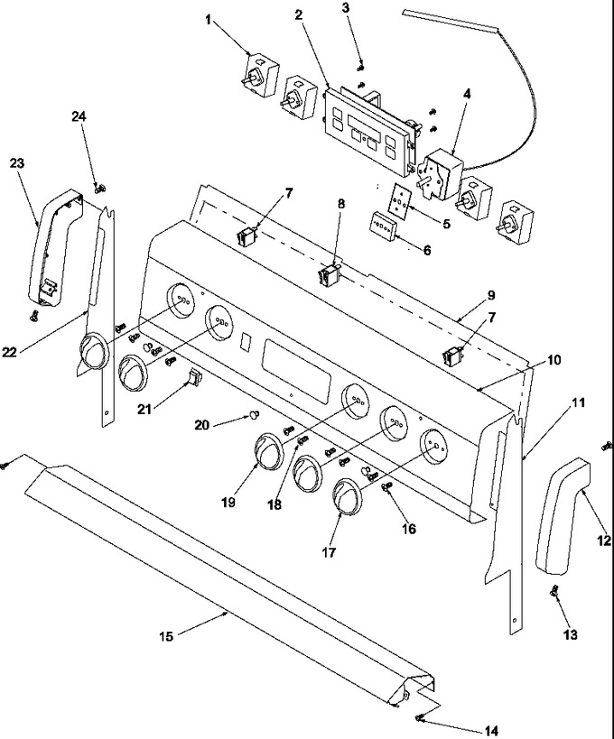 Diagram for ART6110W (BOM: P1143429N W)