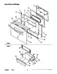 Diagram for 04 - Oven Door And Storage