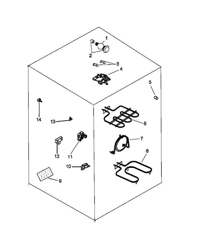 Diagram for ARTC7600E (BOM: P1142684N E)