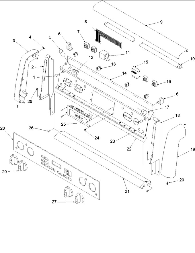 Diagram for ARTC8621SS (BOM: P1143807NSS)