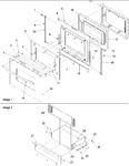 Diagram for 04 - Oven Door And Storage Drawer