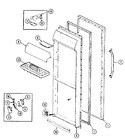 Diagram for 04 - Fresh Food Door