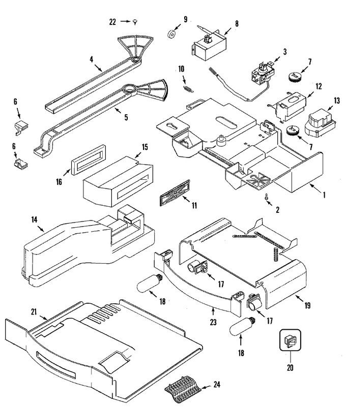 Diagram for MSD2554ARA