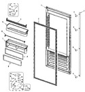 Diagram for 08 - Fresh Food Door