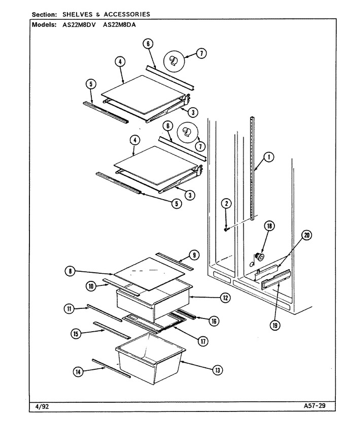 Diagram for AS22M8DV (BOM: DN33D)