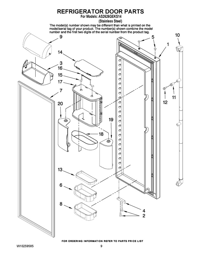 Diagram for AS2626GEKS14