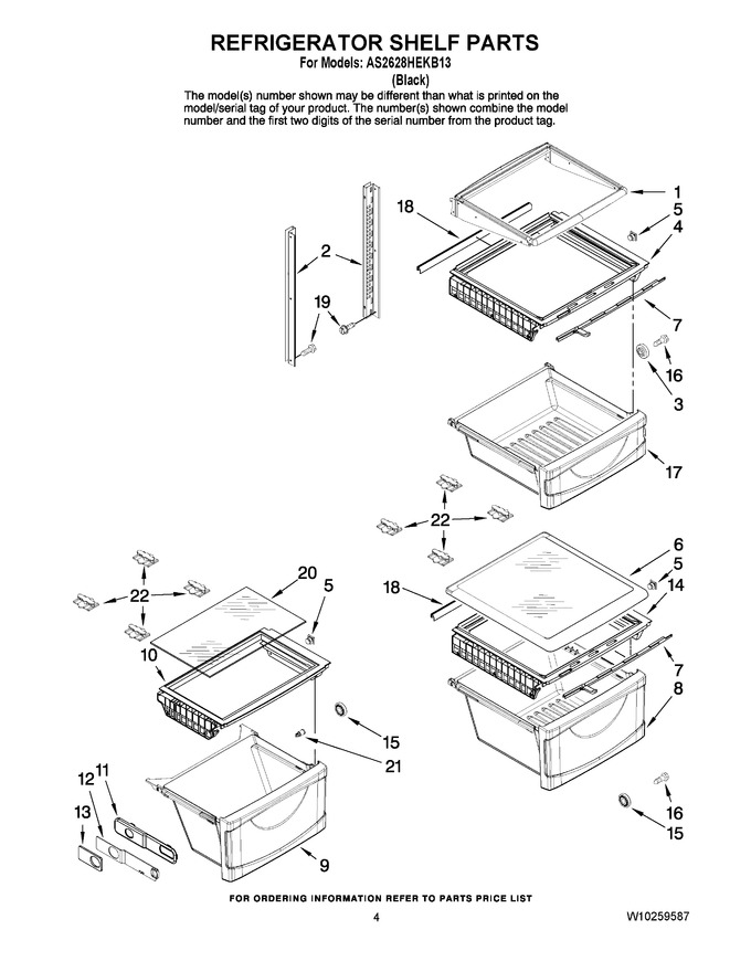 Diagram for AS2628HEKB13