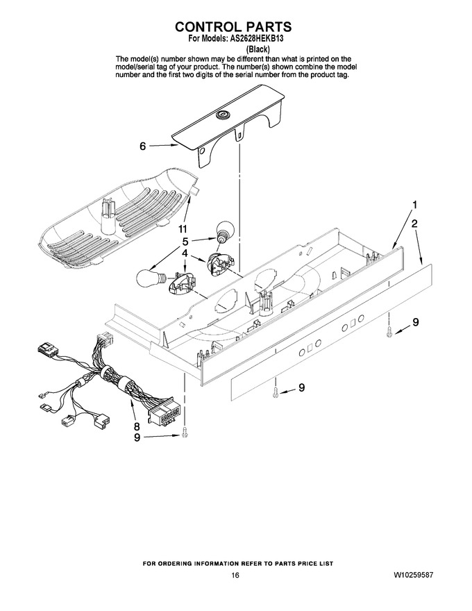 Diagram for AS2628HEKB13