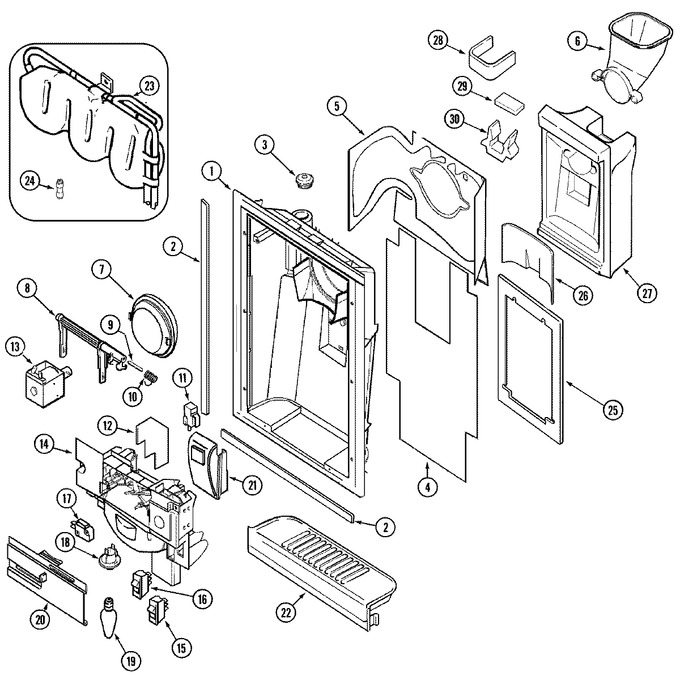 Diagram for MSD2142ARW