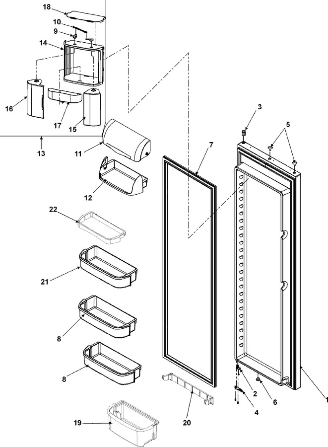 Diagram for ASD2326HEB