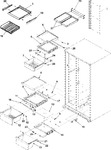 Diagram for 04 - Crisper Assy & Deli Assy