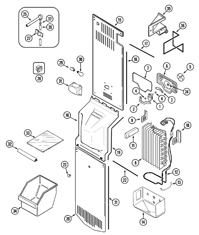 Diagram for CS25A7DA