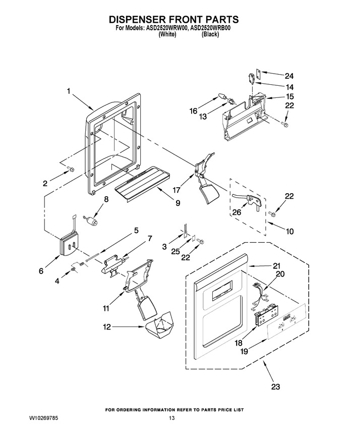 Diagram for ASD2520WRB00