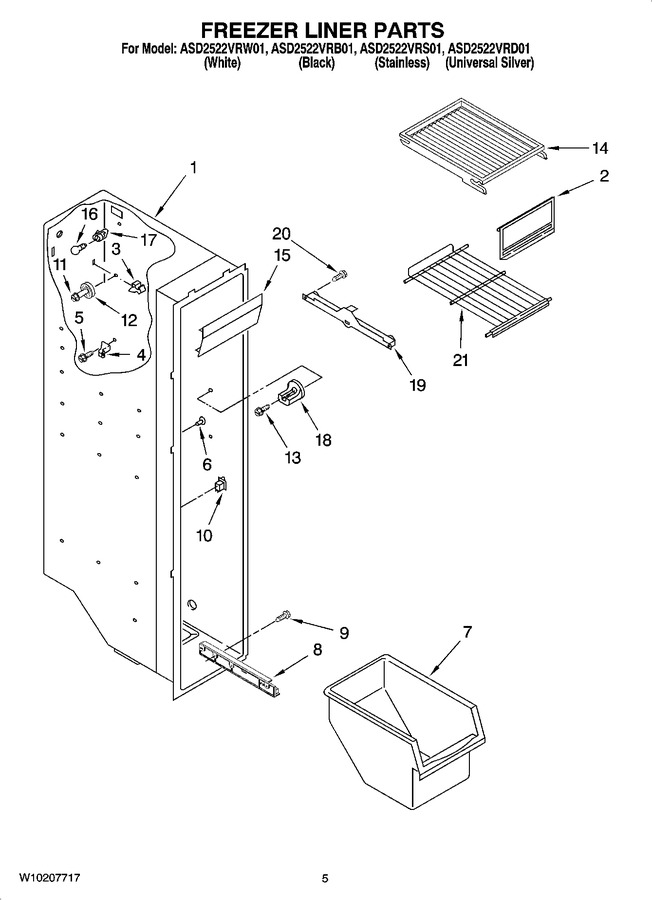 Diagram for ASD2522VRD01