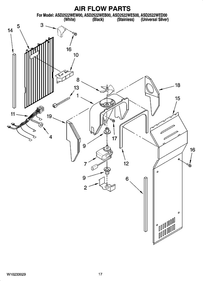 Diagram for ASD2522WEB00