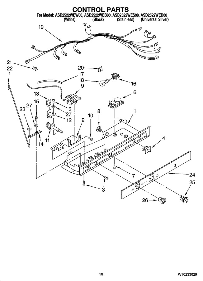 Diagram for ASD2522WEW00