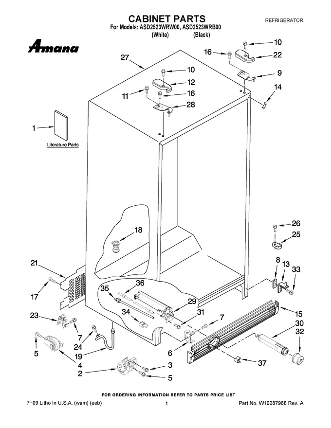 Diagram for ASD2523WRB00