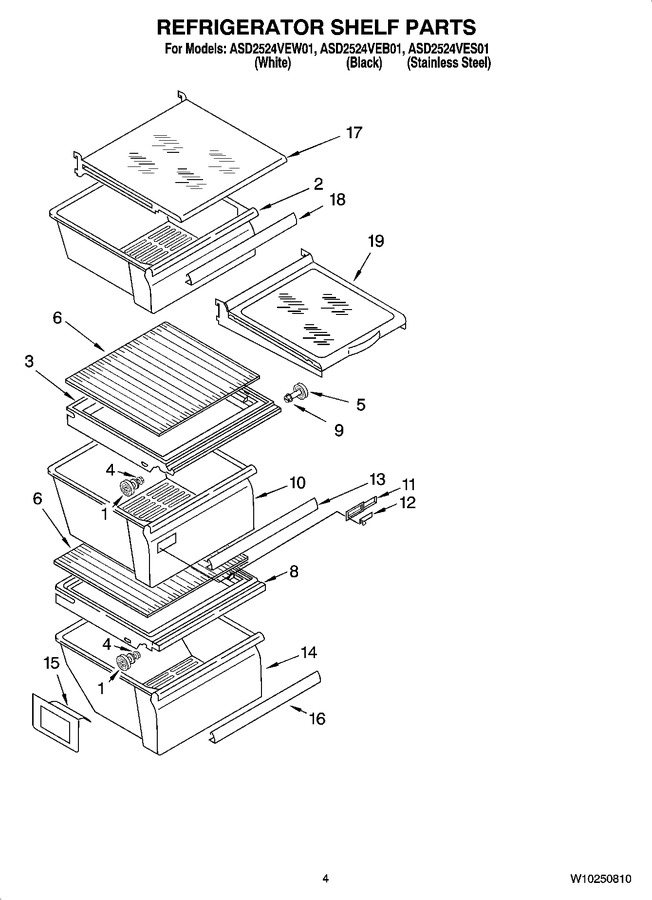 Diagram for ASD2524VES01