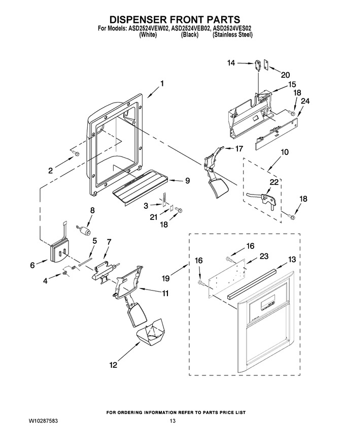 Diagram for ASD2524VEB02