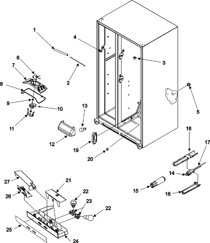 Diagram for ASD2628HEW