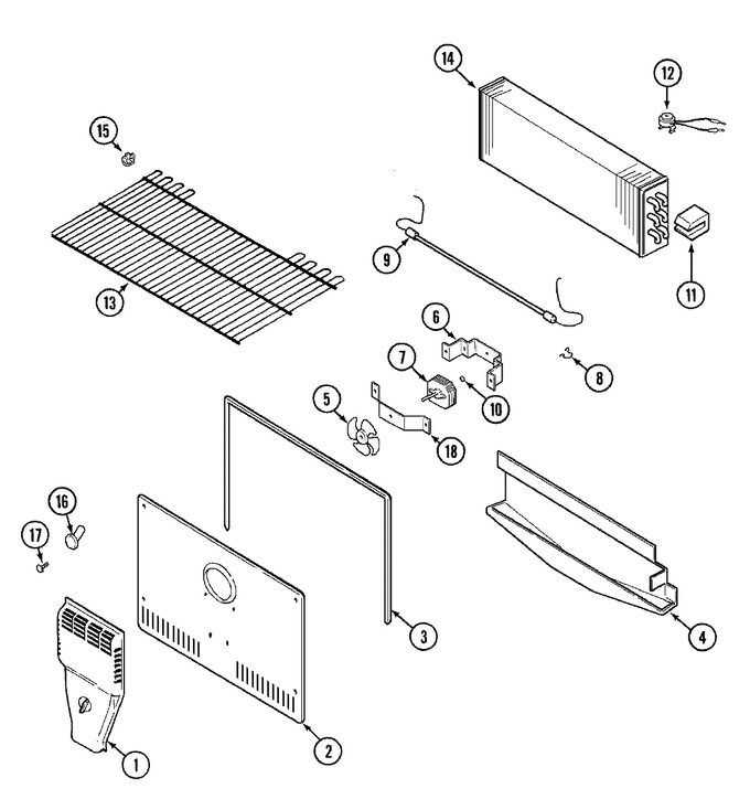 Diagram for GT1721NDFW