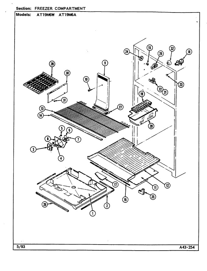 Diagram for AT19M6A (BOM: DA52A)