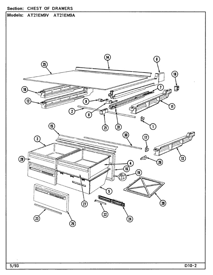 Diagram for AT21EM9A (BOM: DA78A)