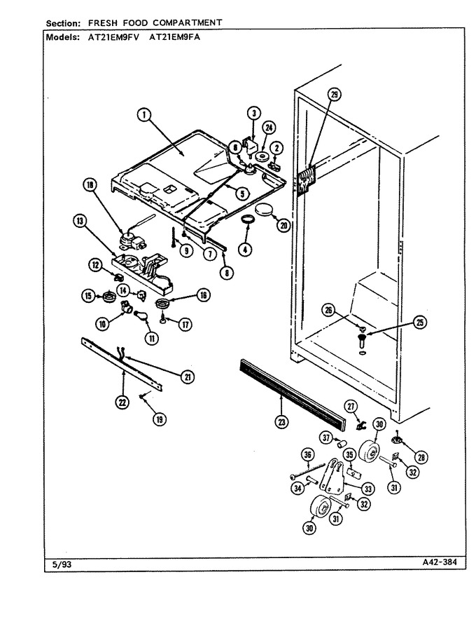 Diagram for AT21EM9FA (BOM: DA80A)