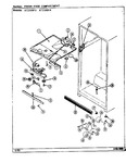 Diagram for 04 - Fresh Food Compartment