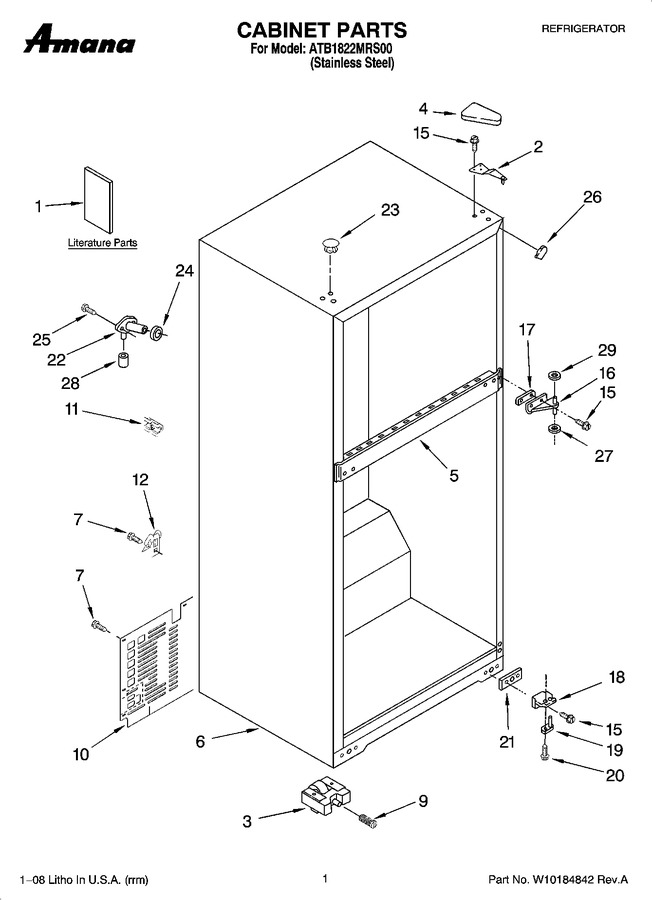 Diagram for ATB1822MRS00