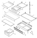 Diagram for 07 - Shelves & Accessories