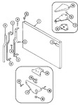 Diagram for 05 - Freezer Outer Door (bisque)