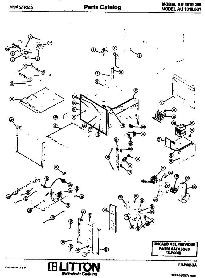 Diagram for AU1010.000 (BOM: AU1010.00 0)