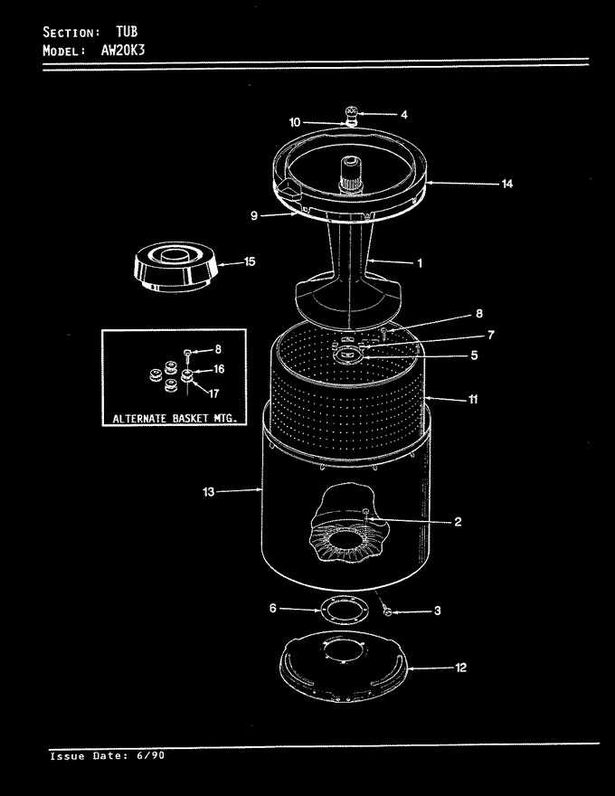 Diagram for AW20K3H