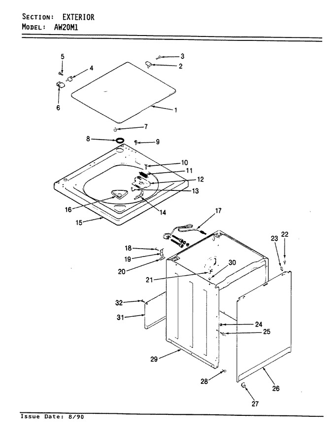 Diagram for AW20M1W