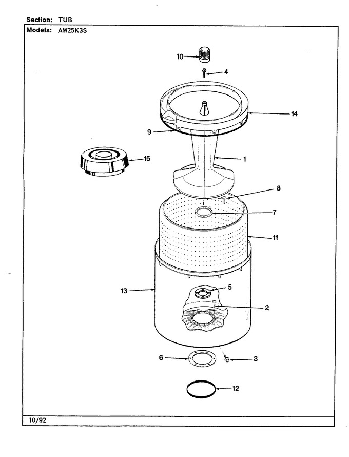 Diagram for AW25K3HS