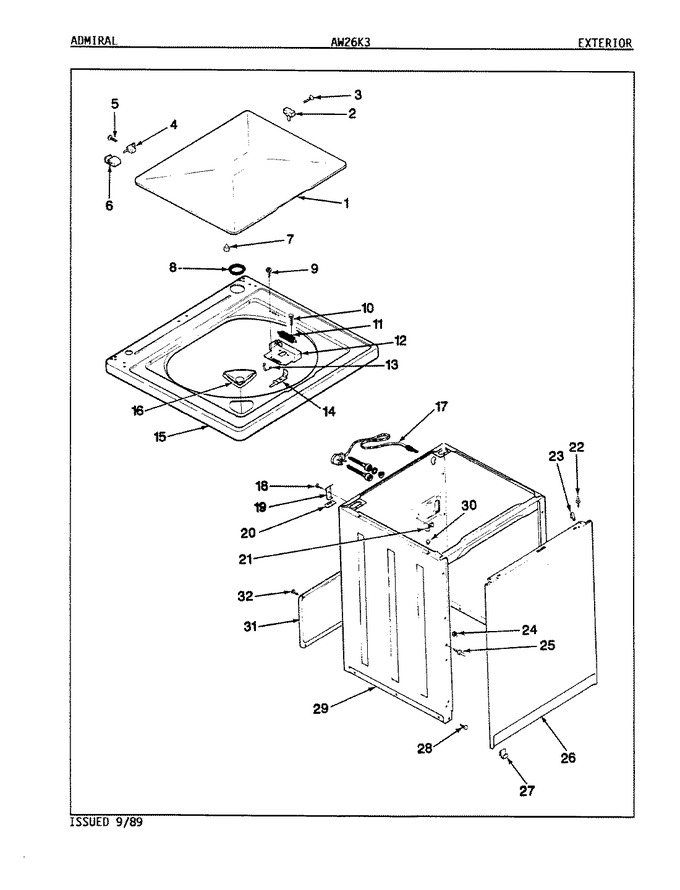 Diagram for AW26K3W