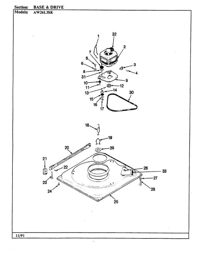 Diagram for AW26L3ASK